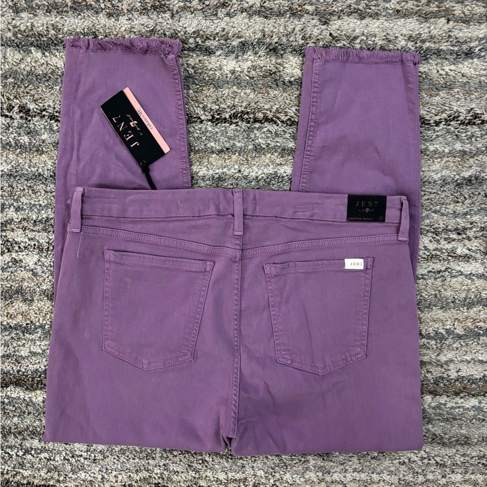 Jen7/ 7 For All Mankind Cropped Skinny Jeans Sz 14 NWT | 7 For All Mankind Jean- - Picture 13 of 14